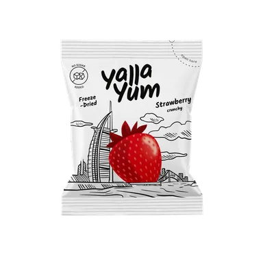 FREEZE DRIED STRAWBERRY PILLOW