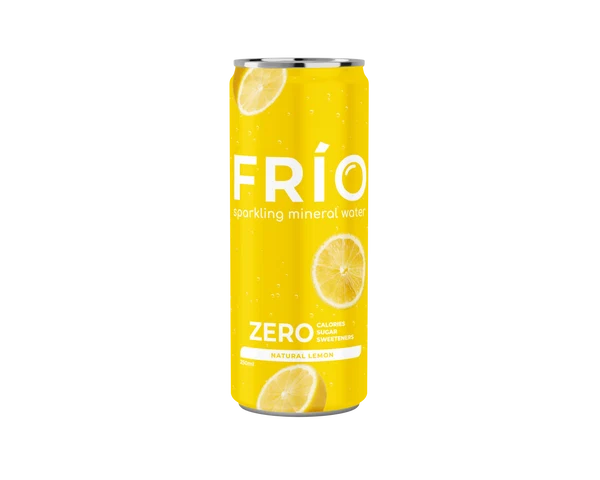 FRÍO NATURAL LEMON SPARKLING MINERAL WATER